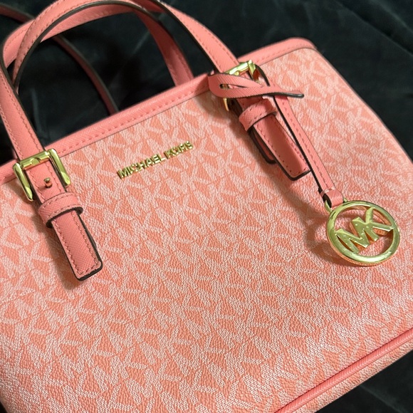 Michael Kors Pink Satchel Bag - Picture 2 of 7